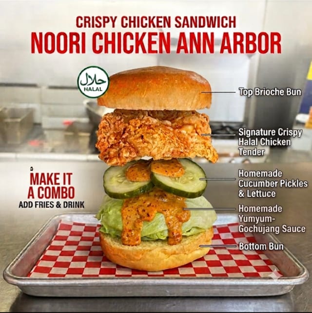 Crispy Chicken Sandwich.