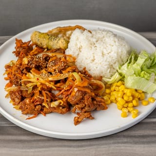 K-Spicy Pork Rice Bowl