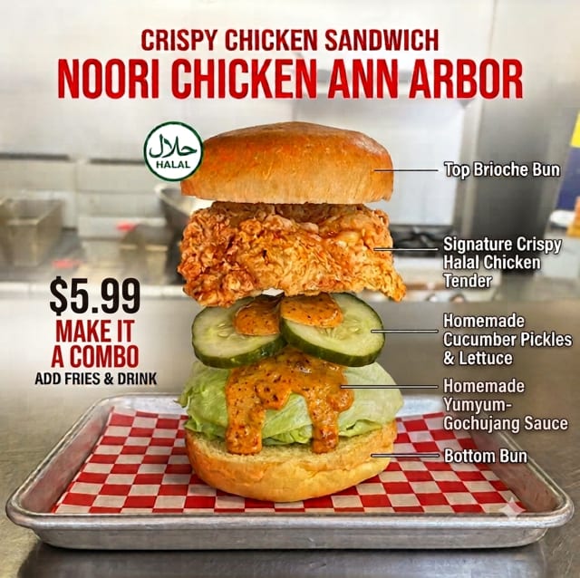 Crispy Chicken Sandwich.