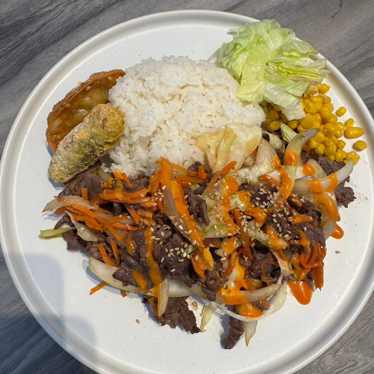 Bulgogi Rice Bowl.