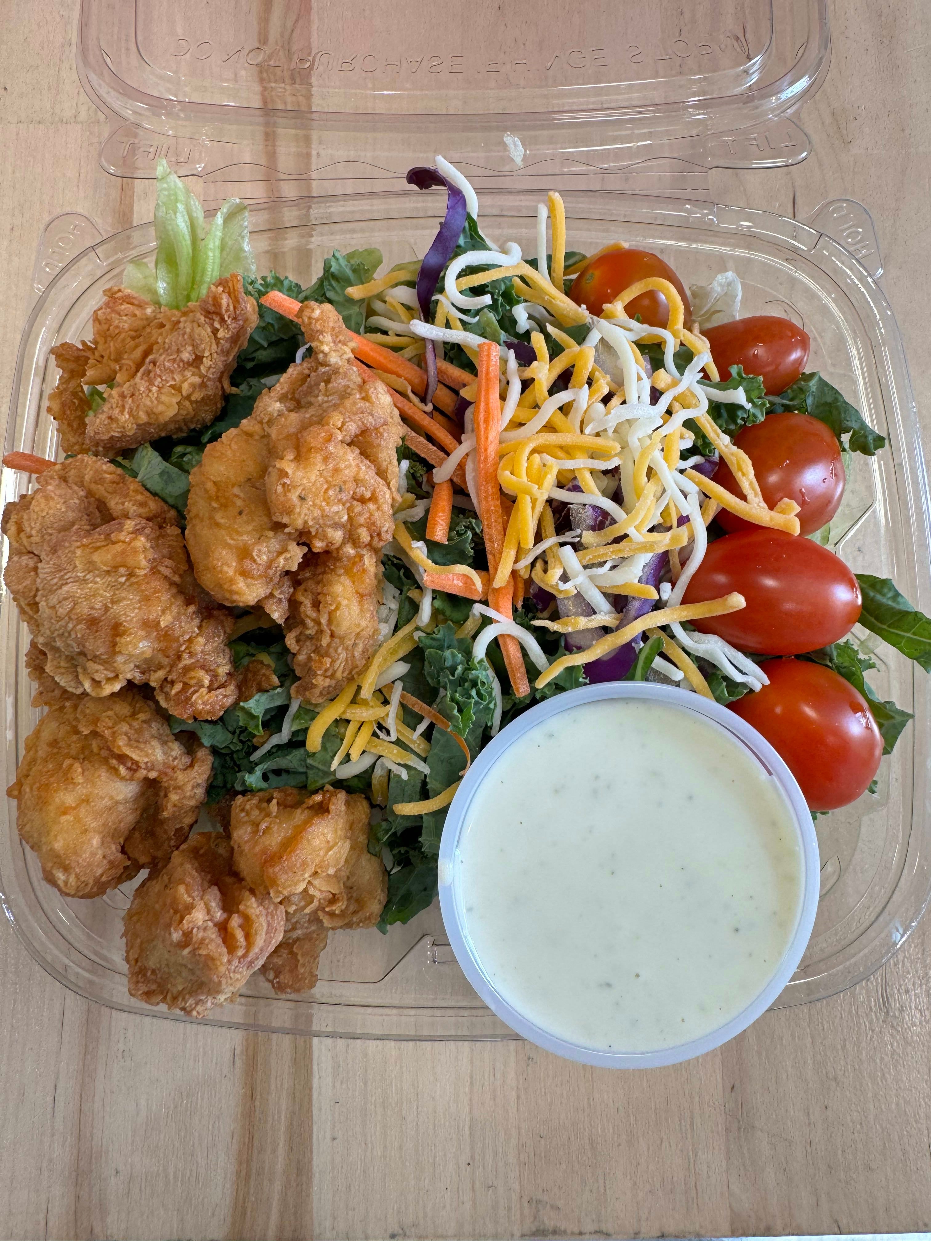 Crispy Chicken Salad.