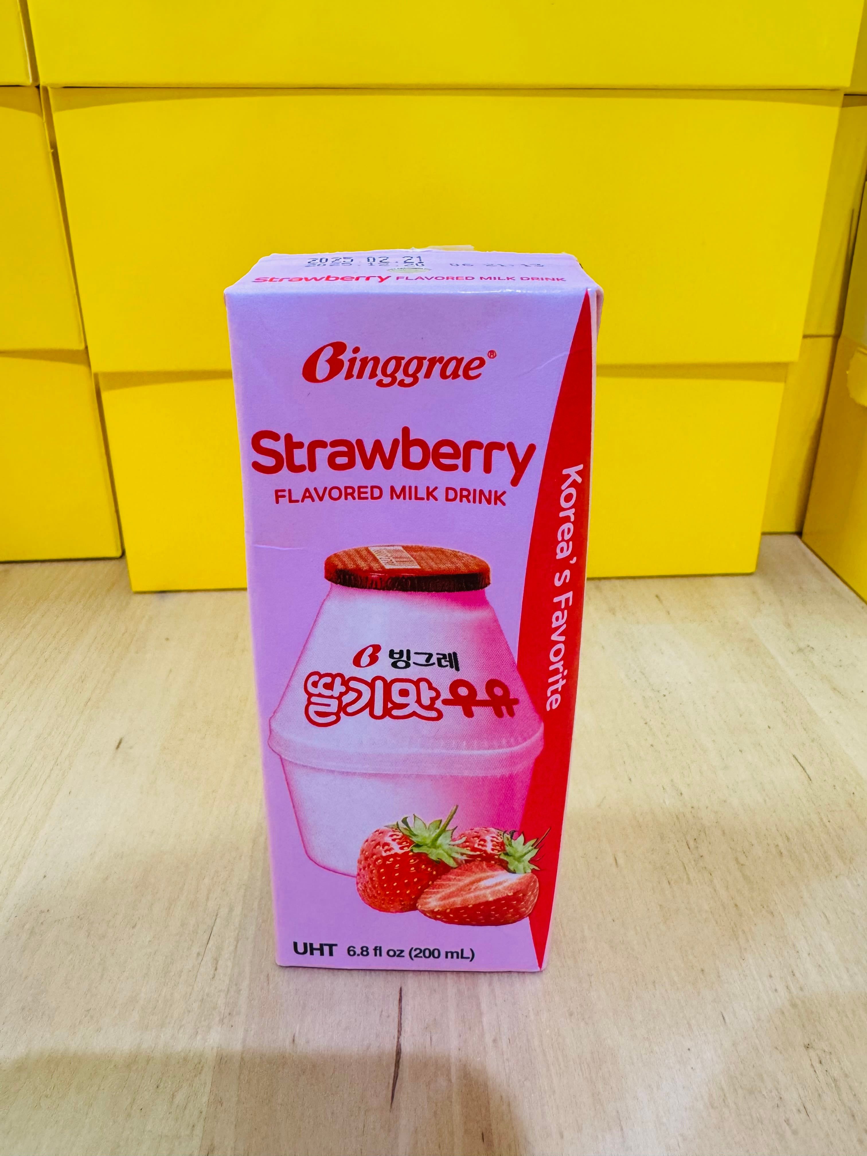 Korean Strawberry Milk.