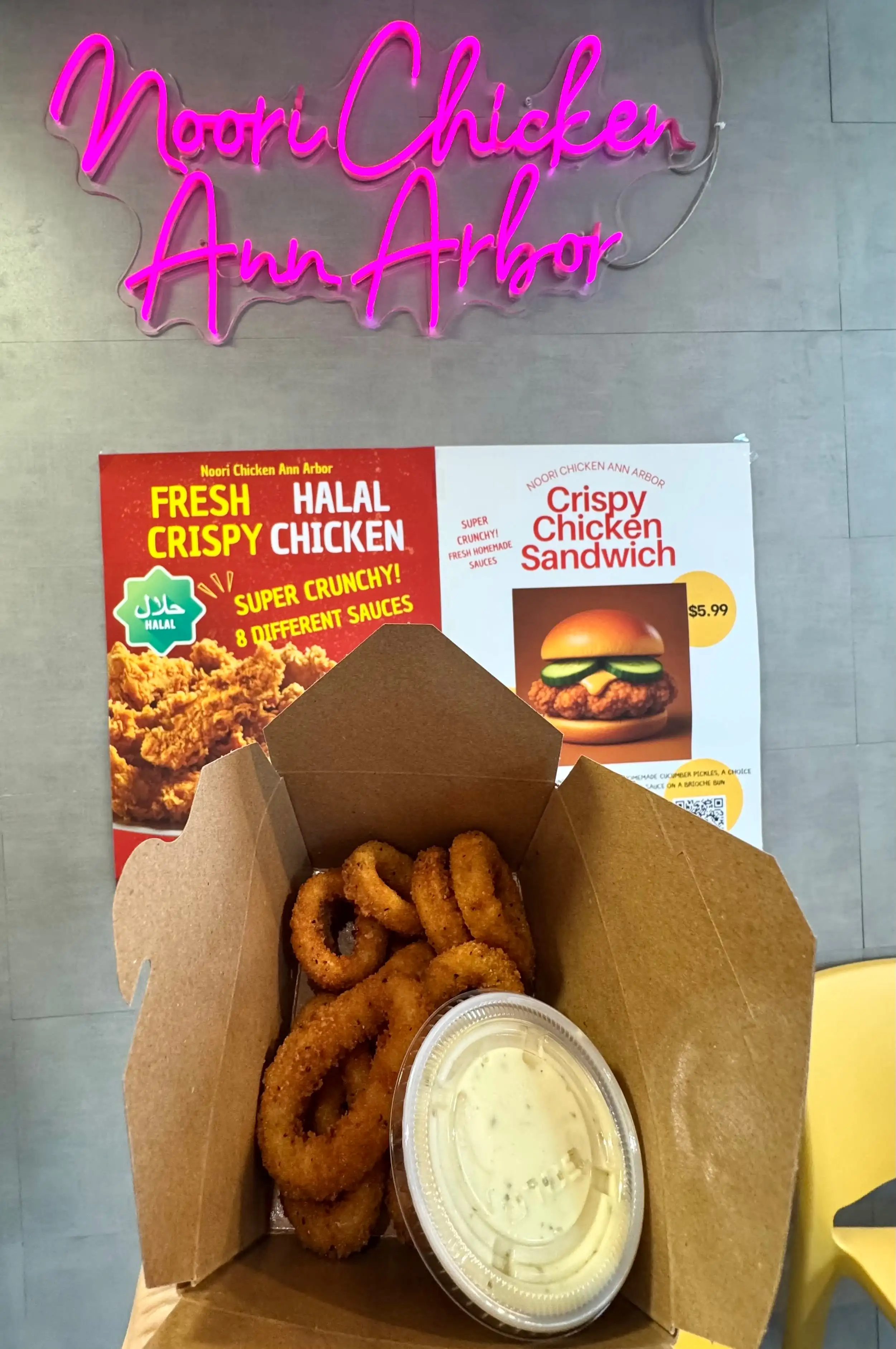Calamari Rings.