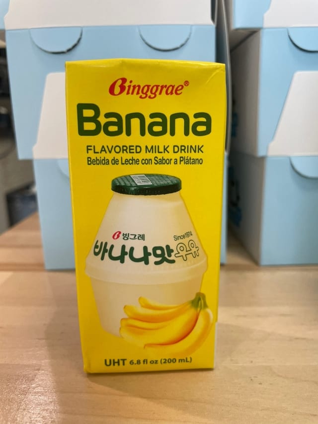 Banana Milk.