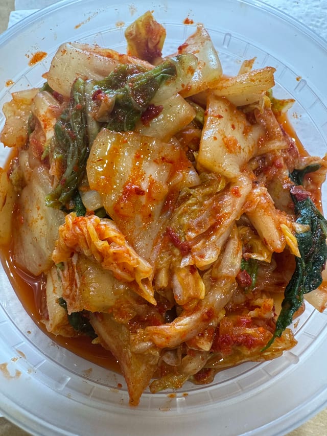 Homemade Kimchi (8 oz).