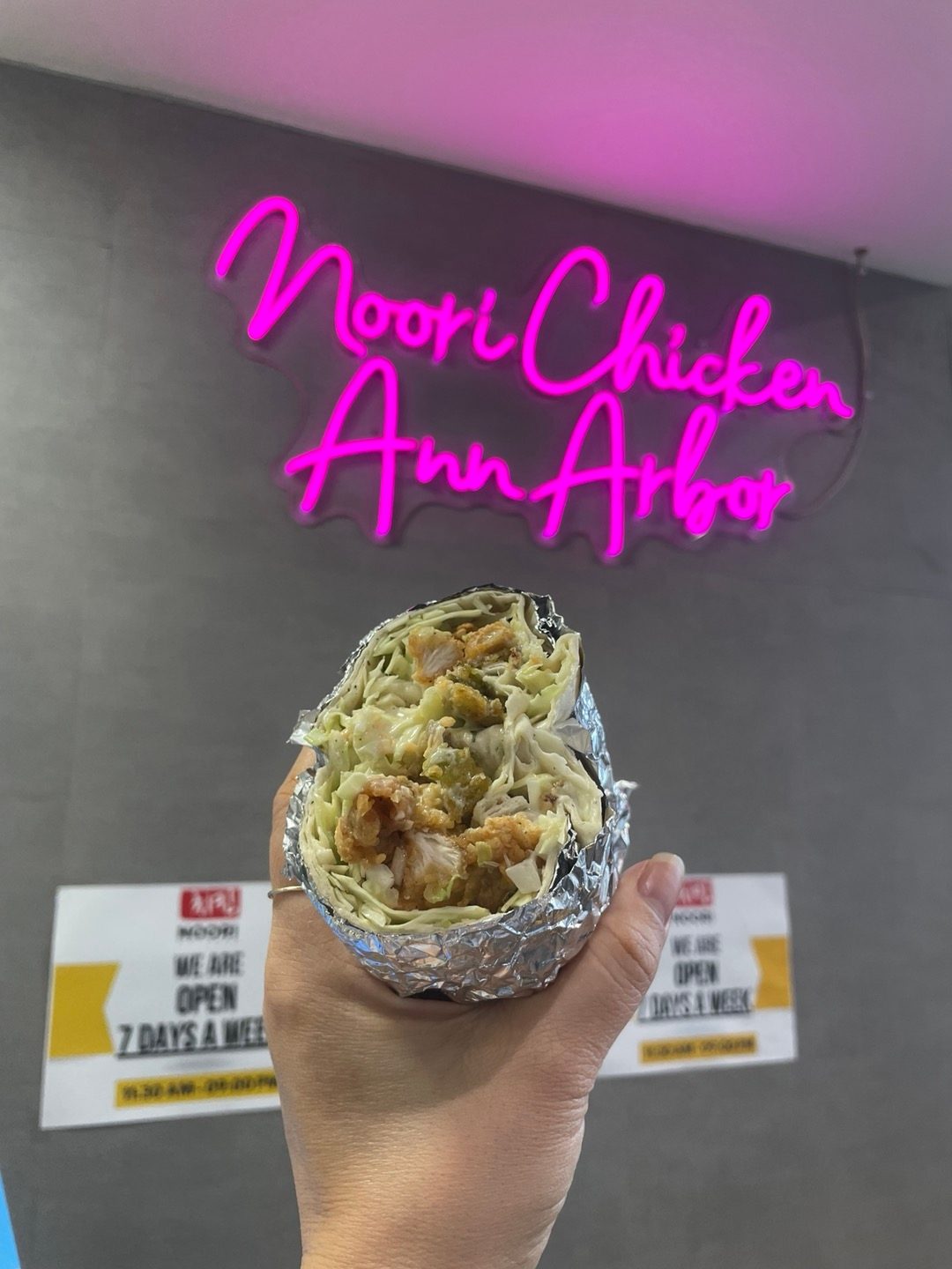 Spicy Ranch Jalapeno Crispy Chicken Wrap.