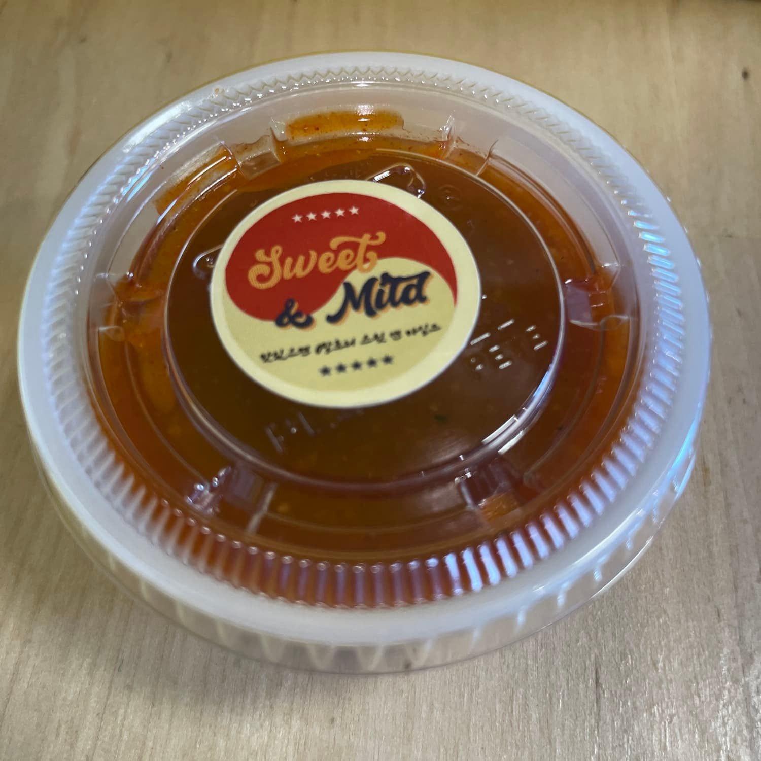Sweet & Mild Sauce.