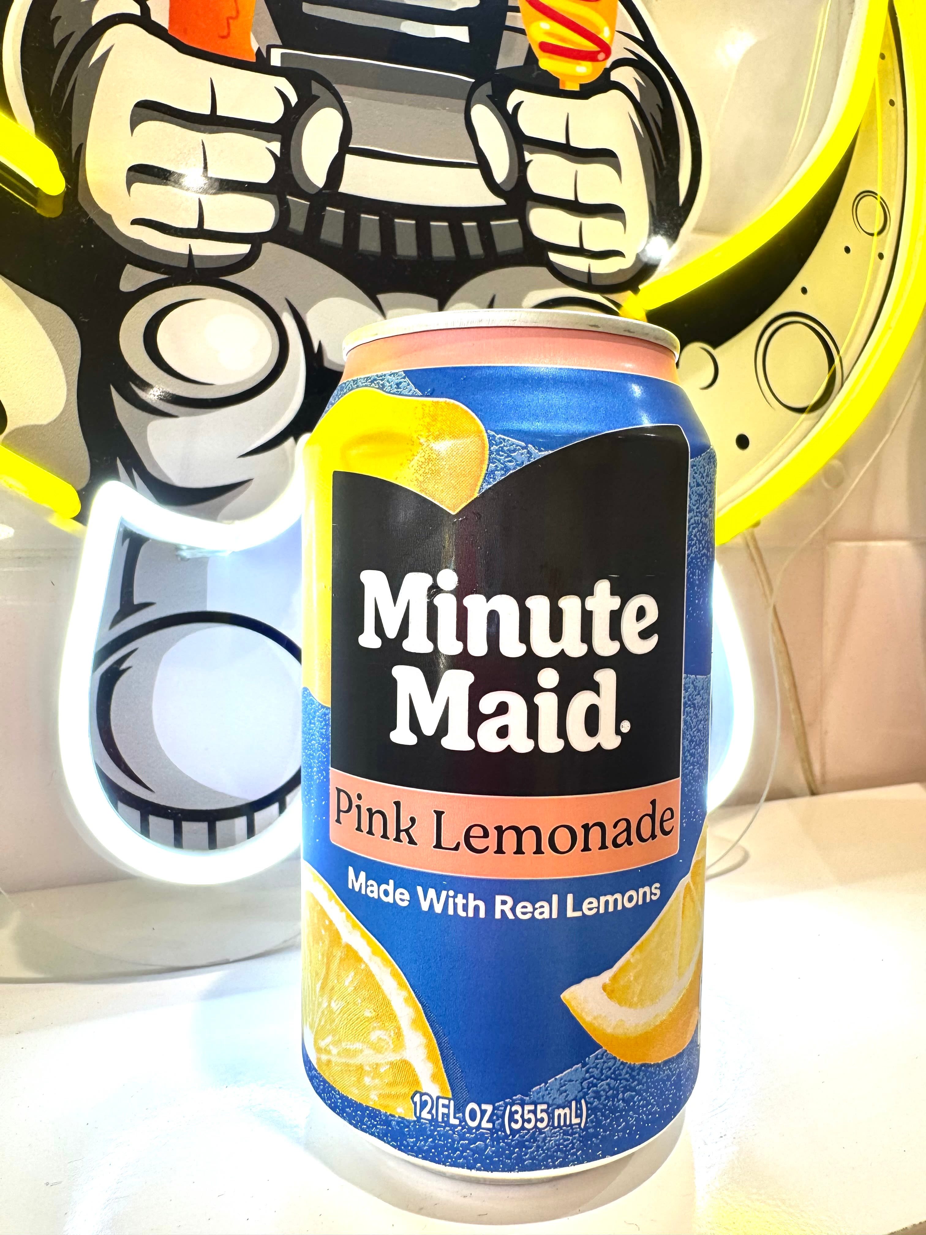 Minute Maid Pink Lemonade.