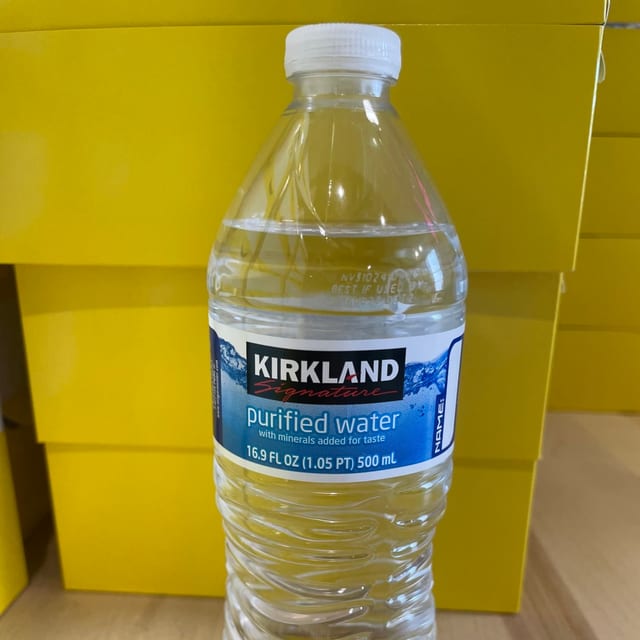 Bottled Water.