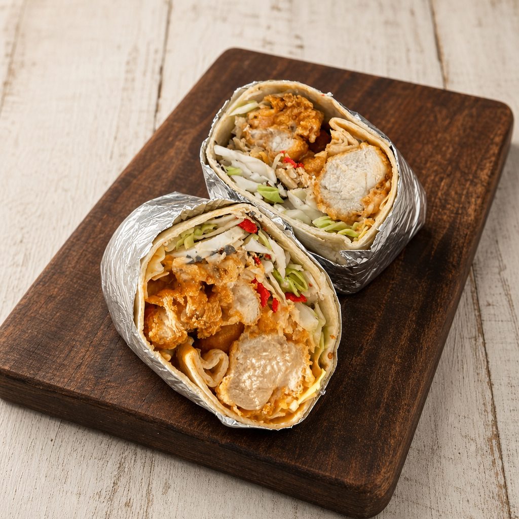 Make Your Own Crispy Chicken Wrap.