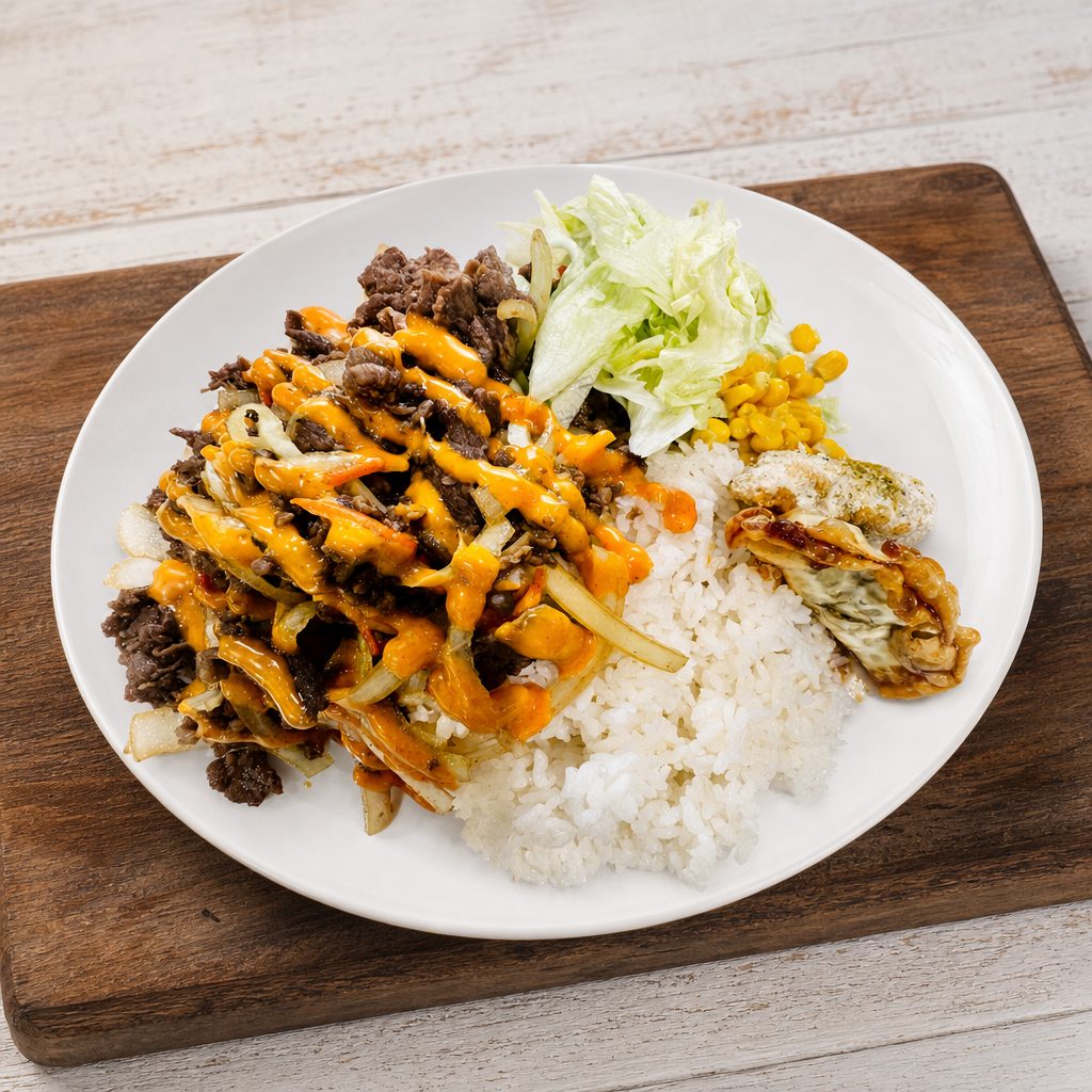 Bulgogi Rice Bowl.