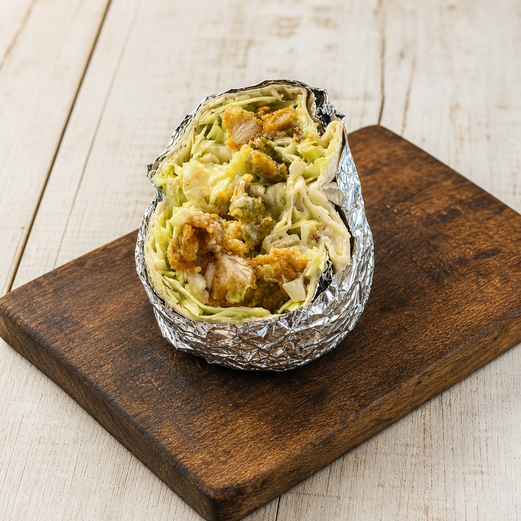 Jalapeno Crispy Chicken Ranch Wrap.