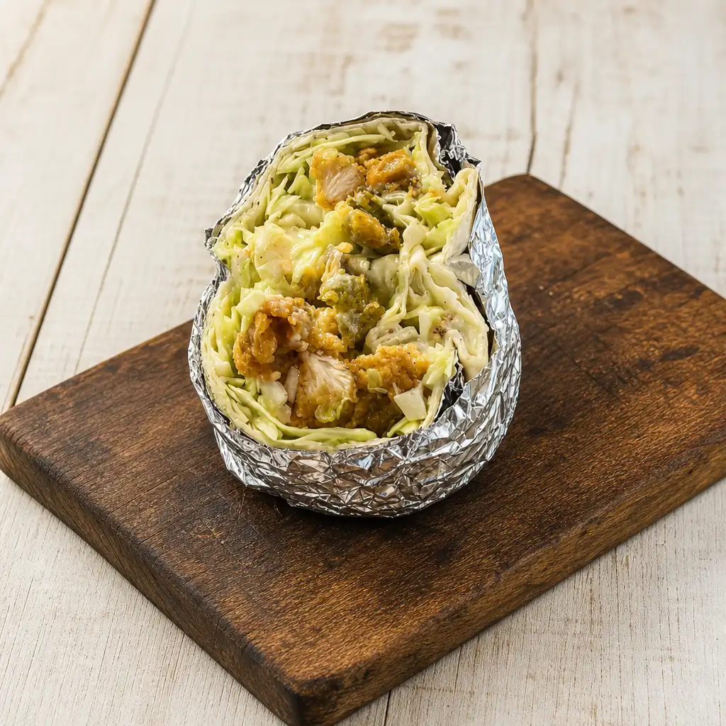 Jalapeno Crispy Chicken Ranch Wrap.