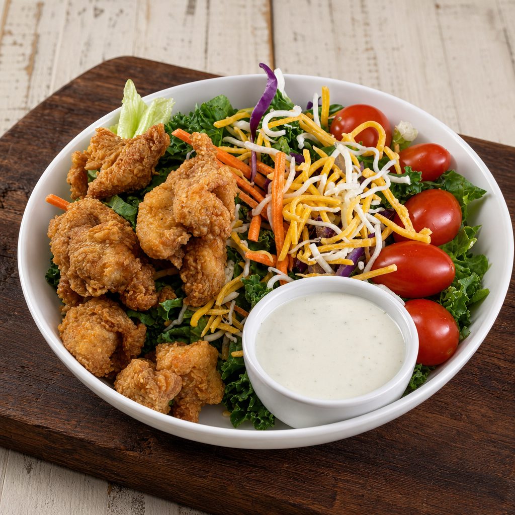 Crispy Chicken Salad.