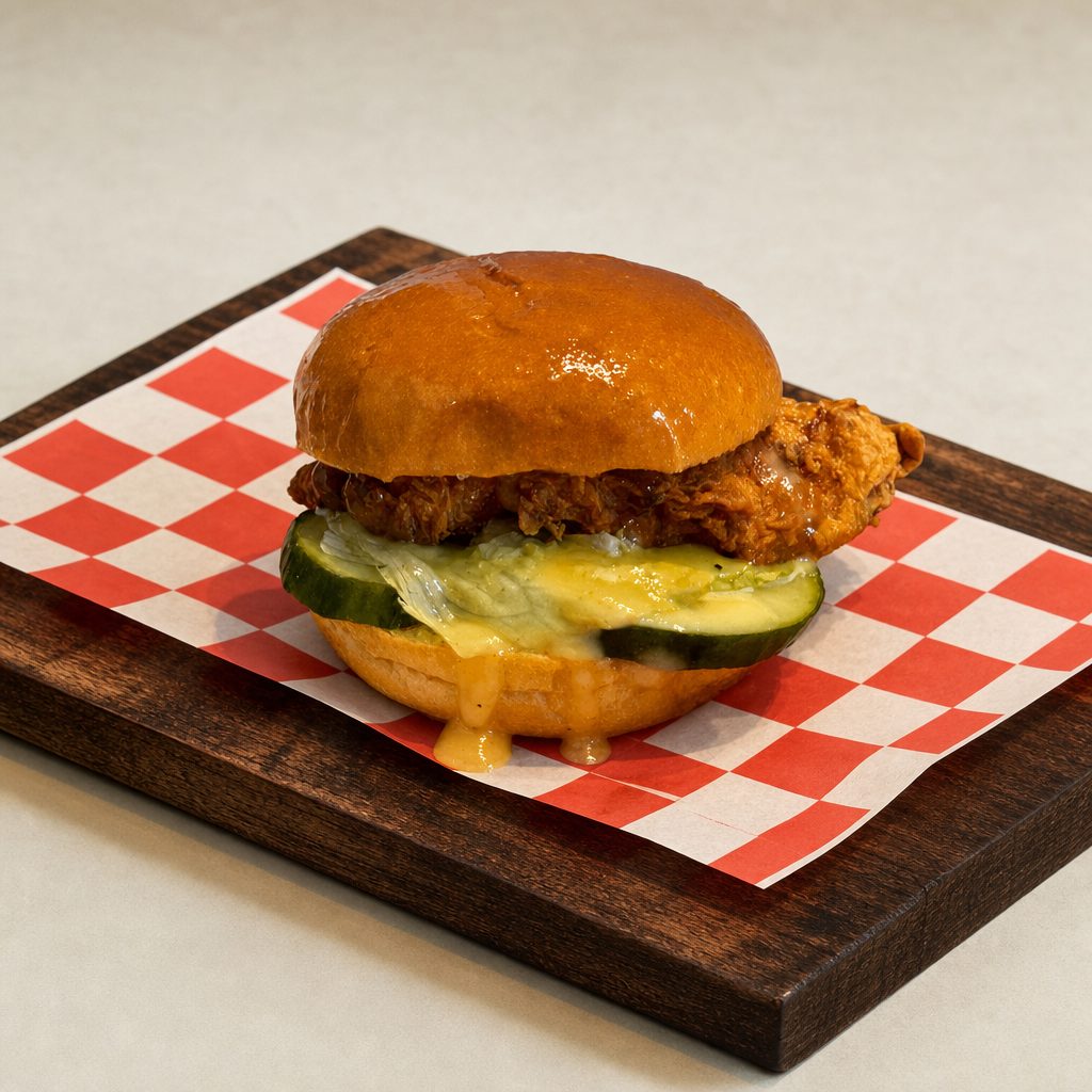Crispy Chicken Sandwich.