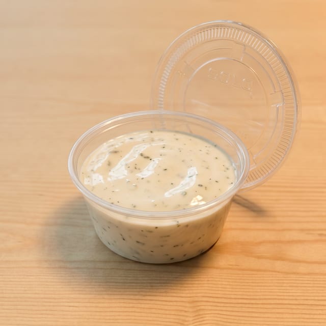 Homemade Buttermilk Ranch Sauce.