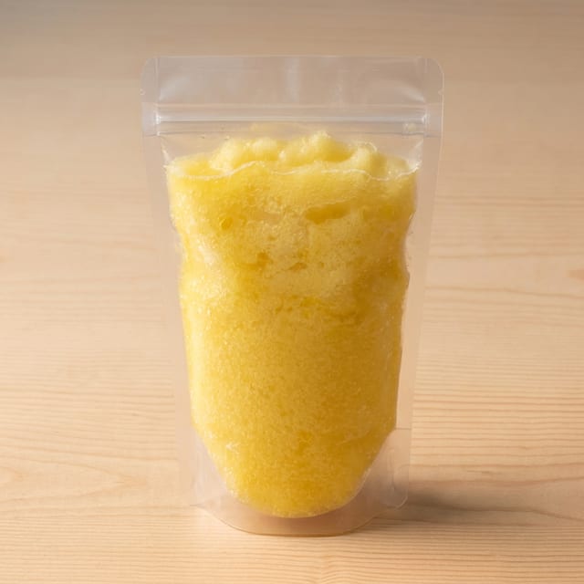 Pineapple Frozen Slushie Zip.