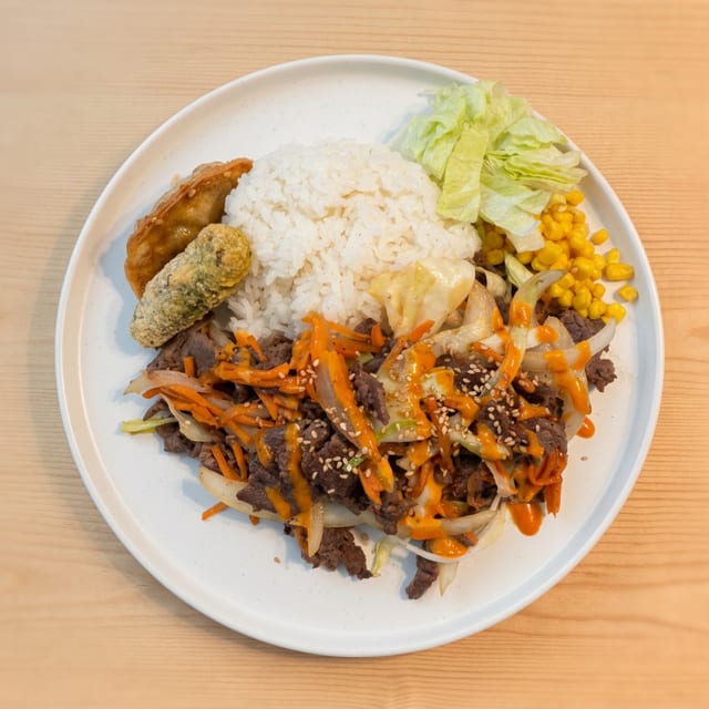 Bulgogi Rice Bowl.