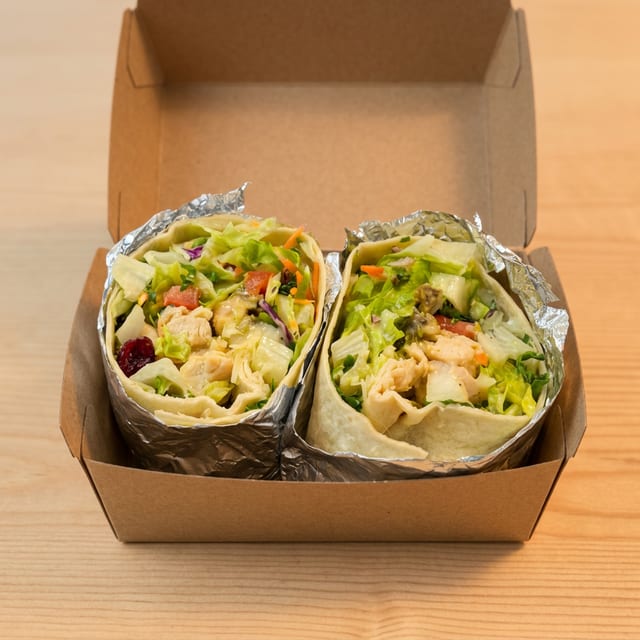 Chicken Caesar Wrap.