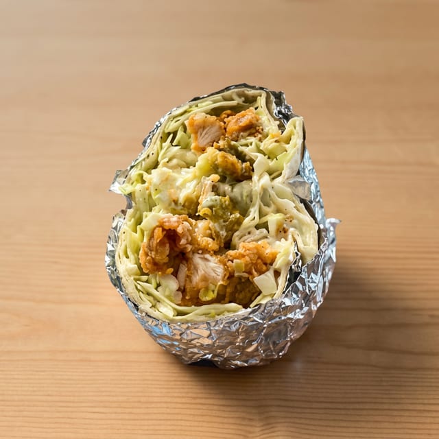 Jalapeno Crispy Chicken Ranch Wrap.