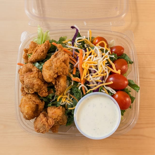 Crispy Chicken Salad.